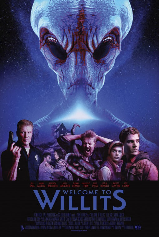 1000 piece jigsaw puzzle for the movie poster: Welcome to Willits (2017)