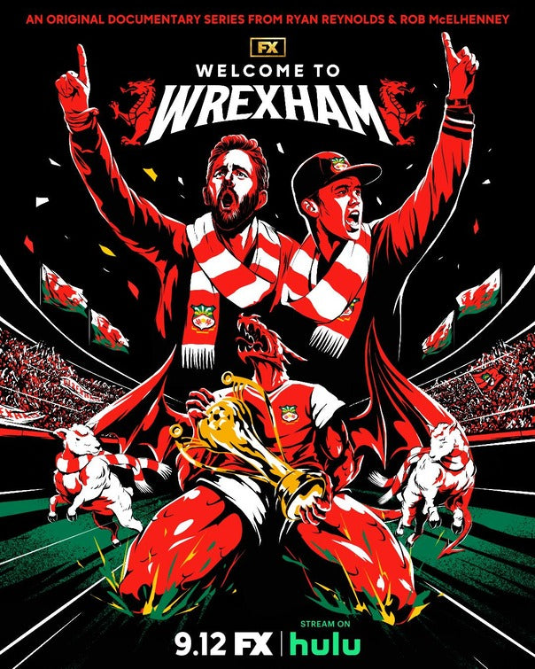 1000 piece jigsaw puzzle for tv poster: Welcome to Wrexham, ver2