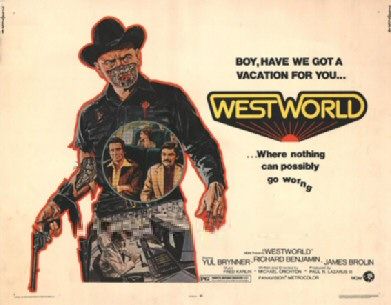 the movie poster: Westworld (1973)