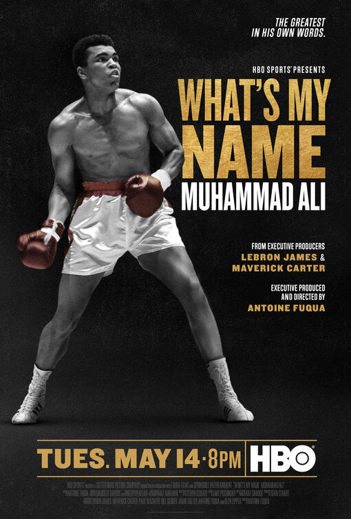 1000 piece jigsaw puzzle for tv poster: What's My Name: Muhammad Ali