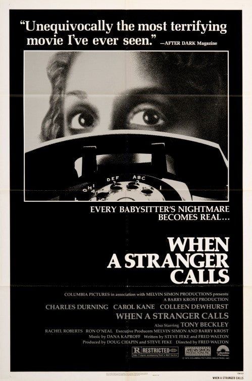 the movie poster: When a Stranger Calls (1979)