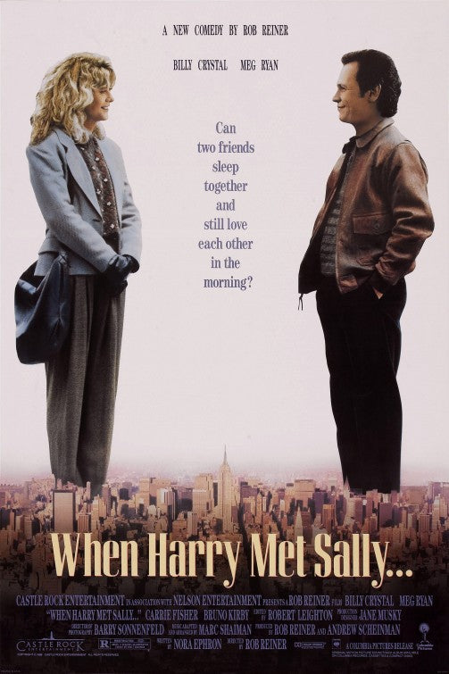 the movie poster: When Harry Met Sally... (1989)