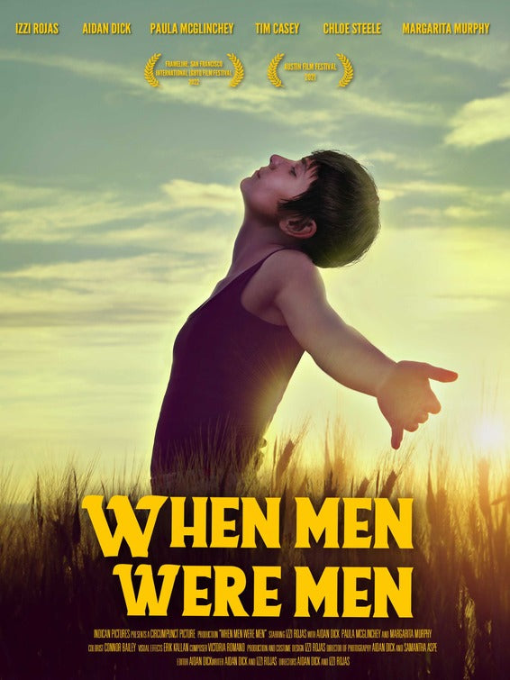 1000 piece jigsaw puzzle for the movie poster: When Men Were Men (2021)