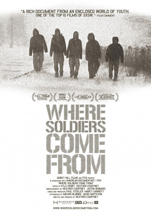 1000 piece jigsaw puzzle for the movie poster: Where Soldiers Come From (2011)