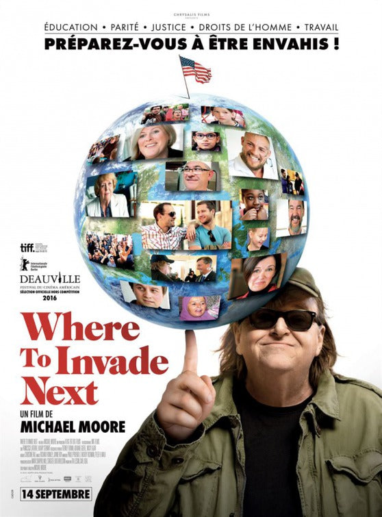 1000 piece jigsaw puzzle for the movie poster: Where to Invade Next (2015) ver3