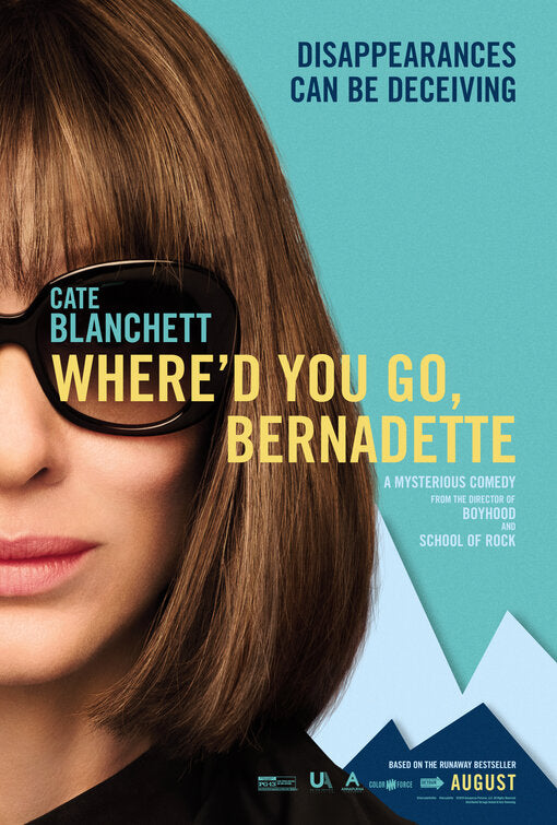 1000 piece jigsaw puzzle for the movie poster: Where'd You Go, Bernadette (2019) ver2