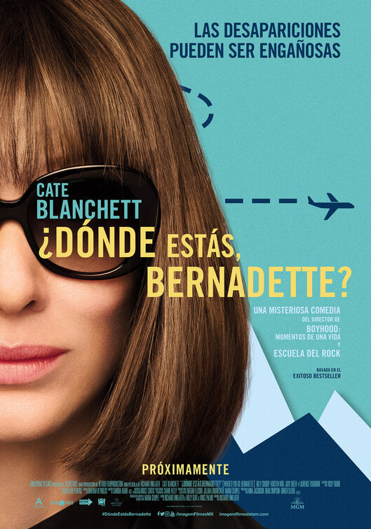 1000 piece jigsaw puzzle for the movie poster: Where'd You Go, Bernadette (2019) ver3