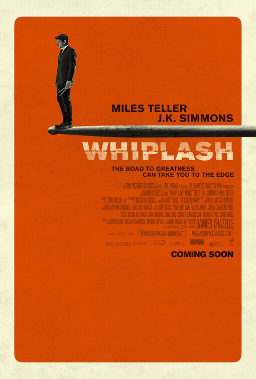 1000 piece jigsaw puzzle for the movie poster: Whiplash (2014) ver2