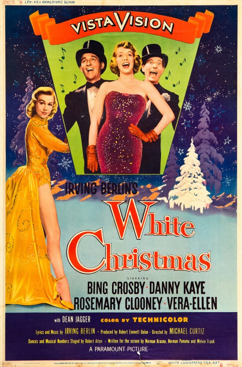 1000 piece jigsaw puzzle for the movie poster: White Christmas (1954) ver4