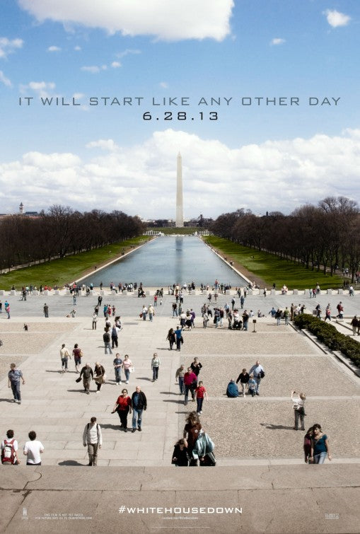 1000 piece jigsaw puzzle for the movie poster: White House Down (2013)