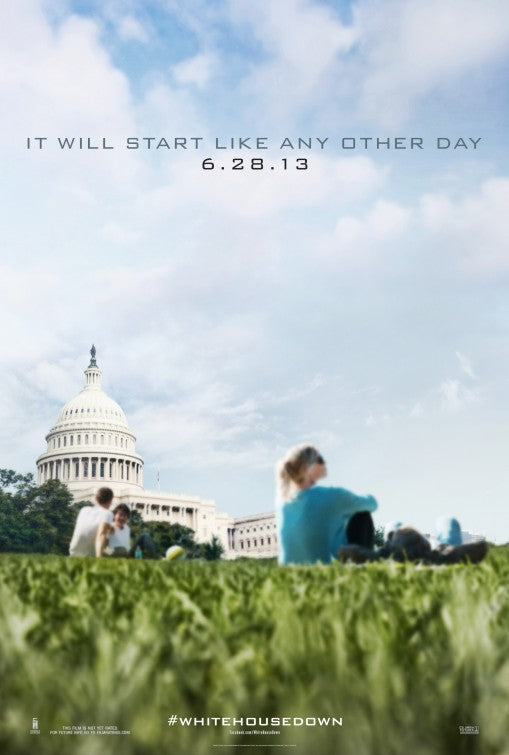 1000 piece jigsaw puzzle for the movie poster: White House Down (2013) ver2