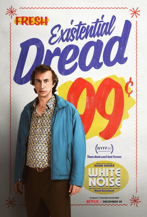 1000 piece jigsaw puzzle for the movie poster: White Noise (2022) ver2