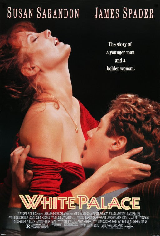 the movie poster: White Palace (1990)