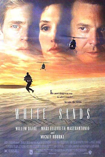 the movie poster: White Sands (1992) ver1