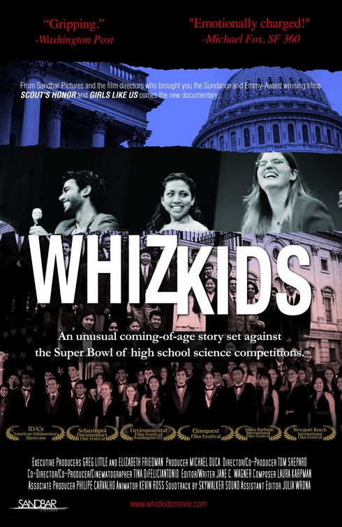 1000 piece jigsaw puzzle for the movie poster: Whiz Kids (2010)