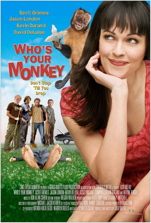 the movie poster: Who's Your Monkey (2008)