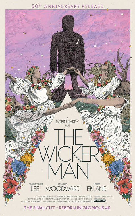 1000 piece jigsaw puzzle for the movie poster: Wicker Man (1973) ver4