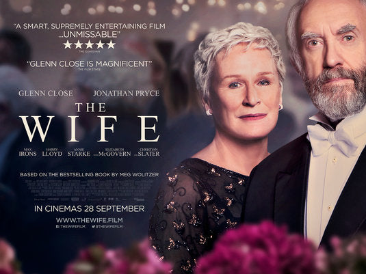 1000 piece jigsaw puzzle for the movie poster: The Wife (2018) ver4