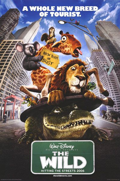 the movie poster: The Wild (2006) ver2