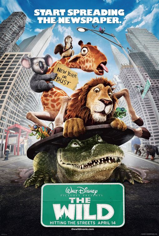 the movie poster: The Wild (2006) ver3