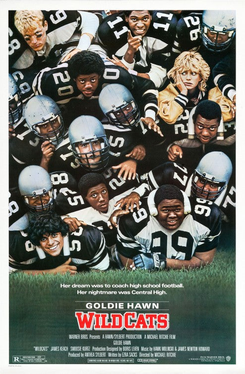 the movie poster: Wildcats (1986)