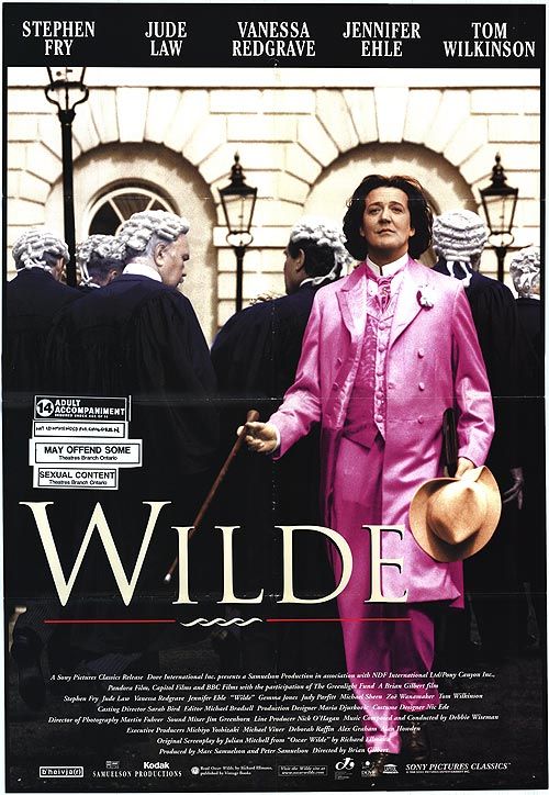 the movie poster: Wilde (1998) ver2