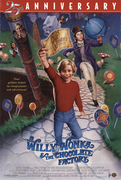 the movie poster: Willy Wonka & the Chocolate Factory (1971) ver3