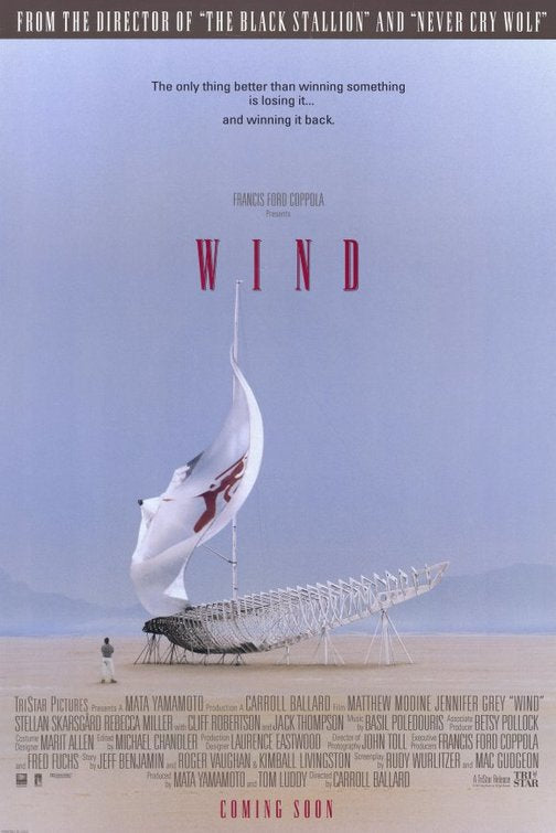 the movie poster: Wind (1992)