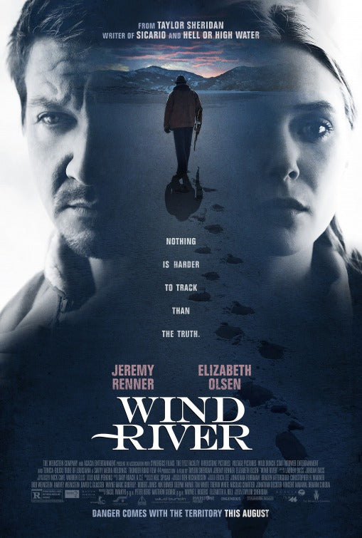 1000 piece jigsaw puzzle for the movie poster: Wind River (2017) ver2