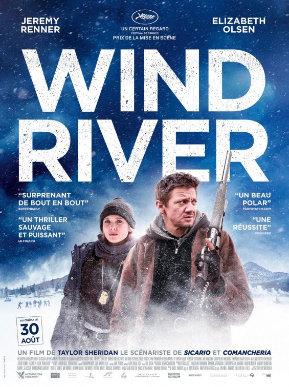 1000 piece jigsaw puzzle for the movie poster: Wind River (2017) ver5