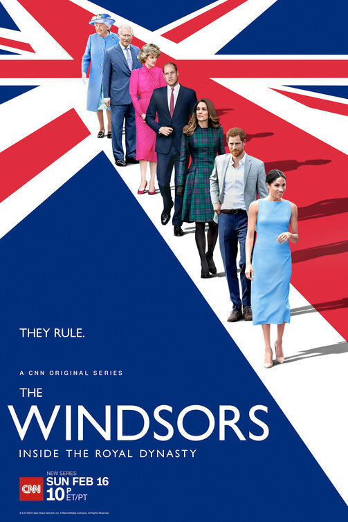 1000 piece jigsaw puzzle for tv poster: The Windsors