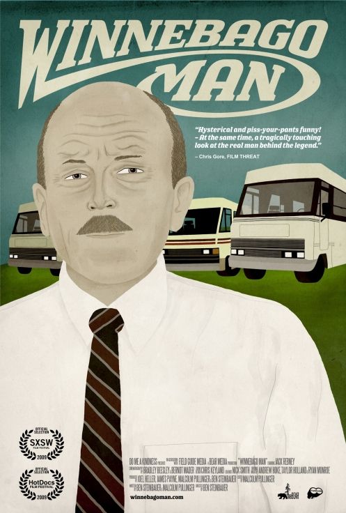 1000 piece jigsaw puzzle for the movie poster: Winnebago Man (2010)