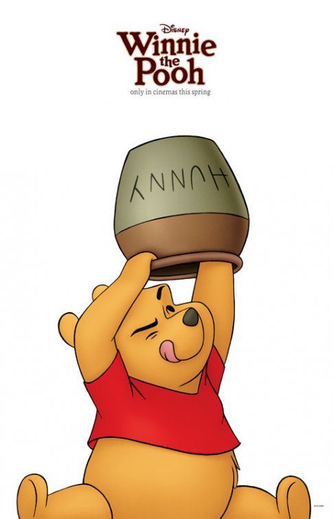 1000 piece jigsaw puzzle for the movie poster: Winnie the Pooh (2011) ver4