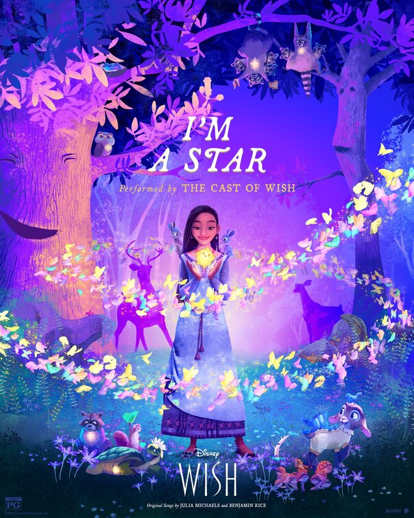1000 piece jigsaw puzzle for the movie poster: Wish (2023) ver17