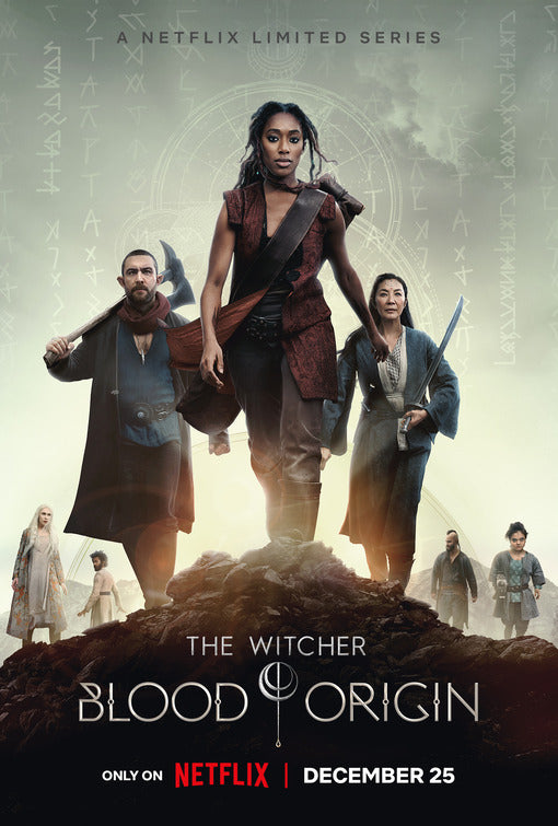 1000 piece jigsaw puzzle for tv poster: The Witcher: Blood Origin, ver6