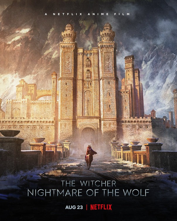 1000 piece jigsaw puzzle for the movie poster: The Witcher: Nightmare of the Wolf (2021)