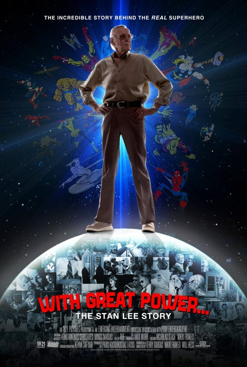 1000 piece jigsaw puzzle for the movie poster: With Great Power: The Stan Lee Story (2011) ver2