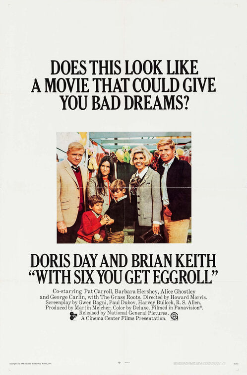 1000 piece jigsaw puzzle for the movie poster: With Six You Get Eggroll (1968)