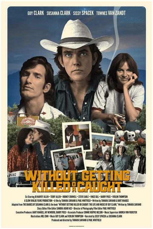 1000 piece jigsaw puzzle for the movie poster: Without Getting Killed or Caught (2021)