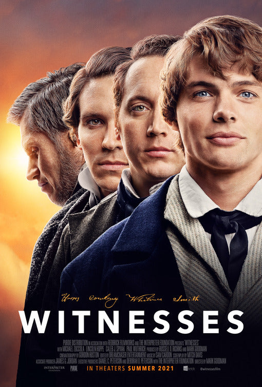 1000 piece jigsaw puzzle for the movie poster: Witnesses (2021)