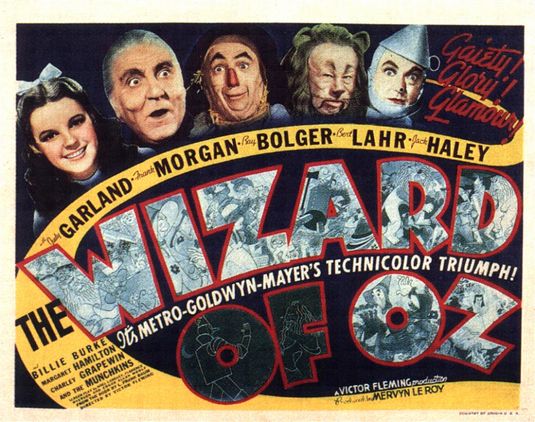 the movie poster: The Wizard of Oz (1939) ver2