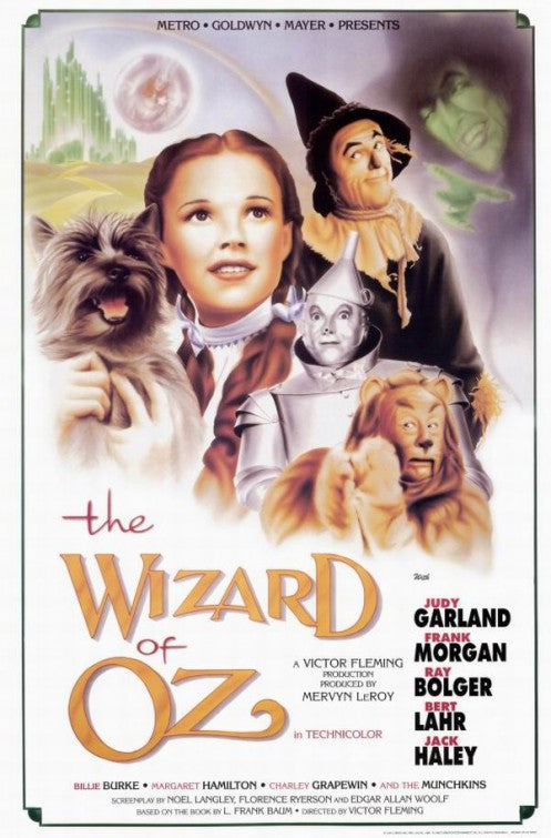 1000 piece jigsaw puzzle for the movie poster: The Wizard of Oz (1939) ver9