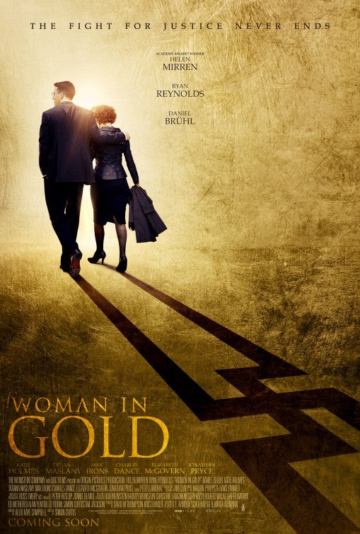 1000 piece jigsaw puzzle for the movie poster: Woman in Gold (2015)