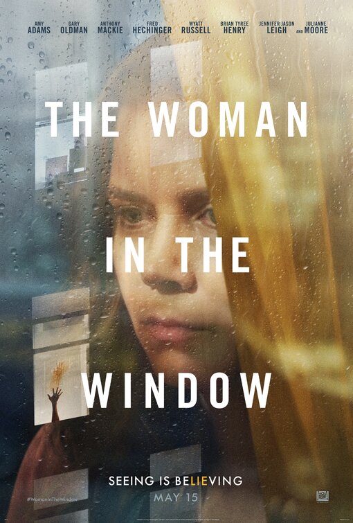 1000 piece jigsaw puzzle for the movie poster: The Woman in the Window (2021)
