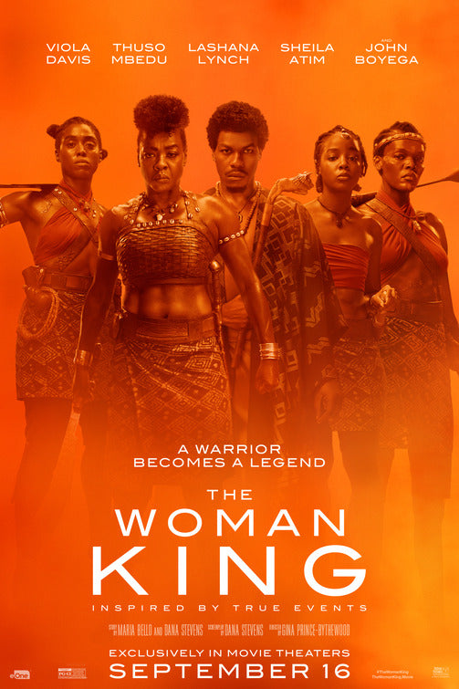 1000 piece jigsaw puzzle for the movie poster: The Woman King (2022) ver3