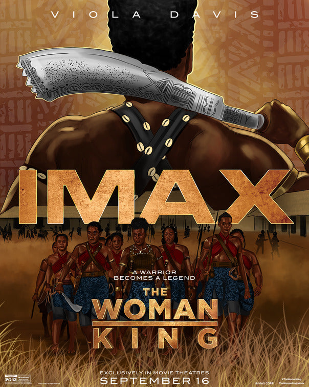 1000 piece jigsaw puzzle for the movie poster: The Woman King (2022) ver5