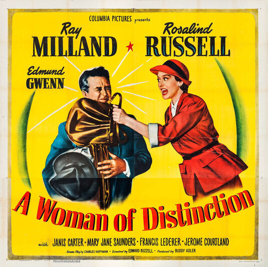 1000 piece jigsaw puzzle for the movie poster: A Woman of Distinction (1950) ver2