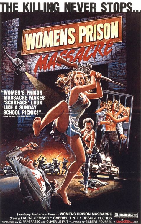 the movie poster: Women's Prison Massacre (1985)