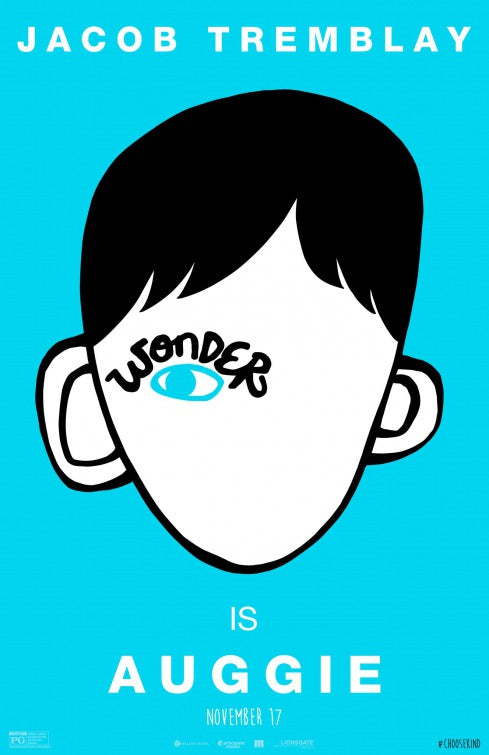 1000 piece jigsaw puzzle for the movie poster: Wonder (2017) ver2