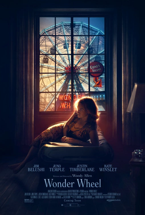 1000 piece jigsaw puzzle for the movie poster: Wonder Wheel (2017)